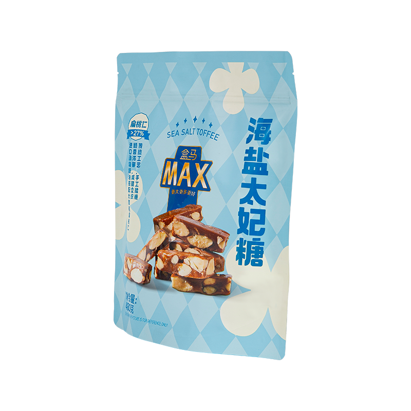 Priontáil Dhigiteach Dath bríomhar - Mála Snack Pouch Íseal Priontáil Dhigiteach Dath bríomhar - Mála Snack Pouch Íseal