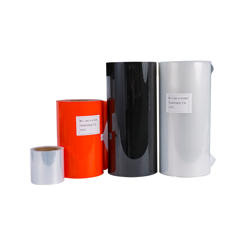 Scannán Thermoforming Ard-Bhacainneach le Feidhm Bhacainneach den scoth Scannán Thermoforming Ard-Bhacainneach le Feidhm Bhacainneach den scoth