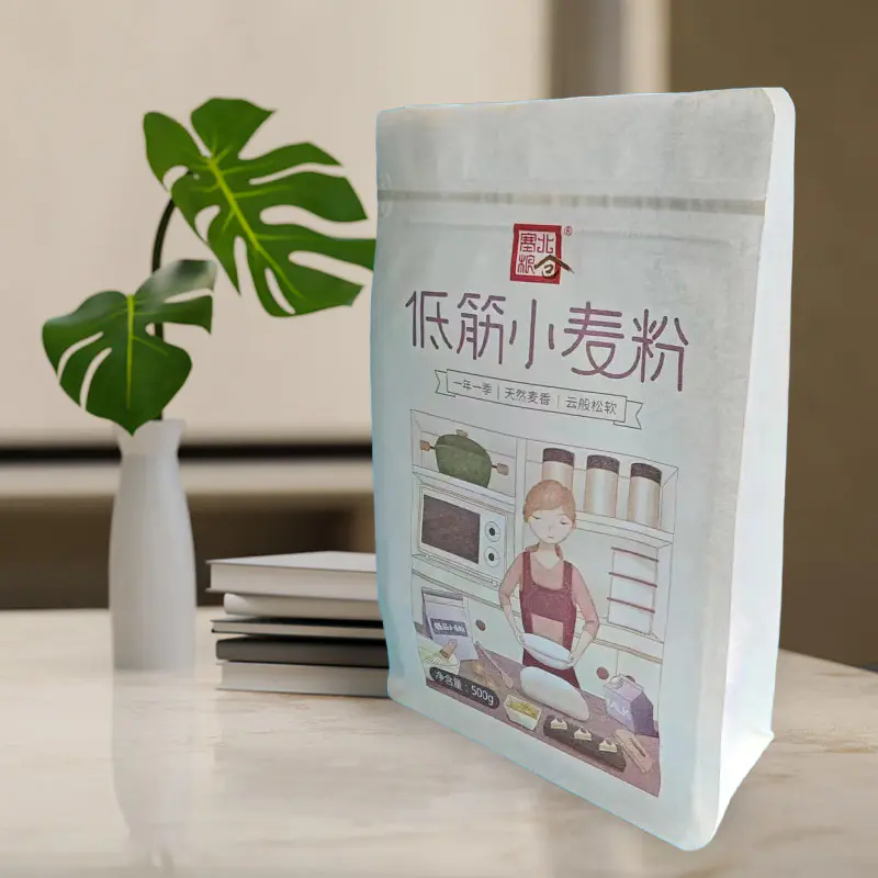 Pouch Páipéar Kraft Indhíghrádaithe diana, durable, breathable, cuimilt-resistant Pouch Páipéar Kraft Indhíghrádaithe diana, durable, breathable, cuimilt-resistant